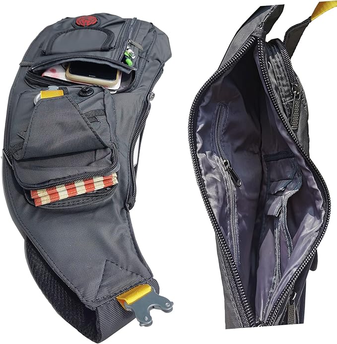 Nylon Sling Chest Bag Daypack Bicycle Travel Gym Backpack