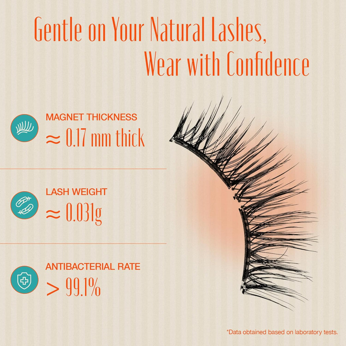 LASHVIEW Upgrade Magnetic Eyelashes with Applicator Soft Magnetic Eyelashes Natural Look Reusable No Glue Needed Easy to Wear and Remove (YT24)