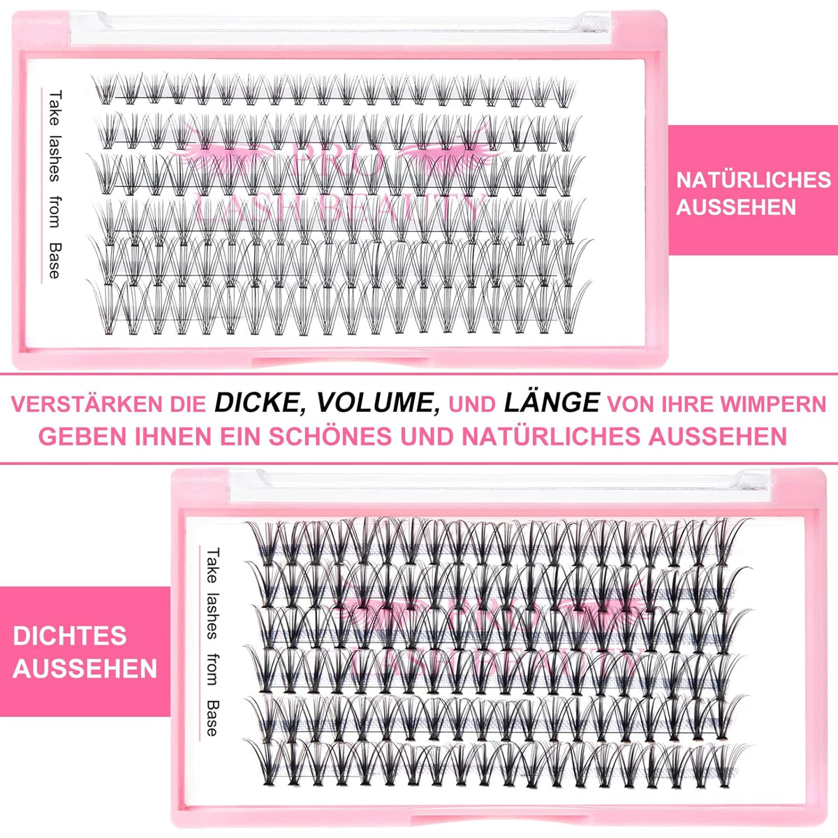 Individual Lashes 20D-D-0.07-9-16mix Cluster Lashes 20D C D Curl Wispy Lashes Bottom Lashes DIY Lashes At Home (20D-D-0.07,9-16mix)