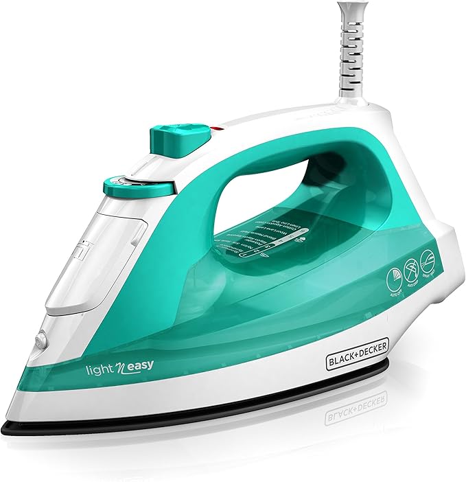 BLACK+DECKER Light 'N Easy Compact Steam Iron, IR1010